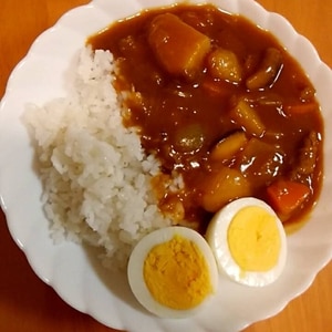 野菜ジュース入りカレーライス